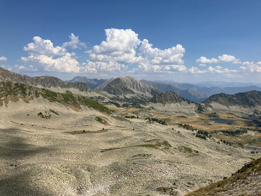 Gigantic boulder field