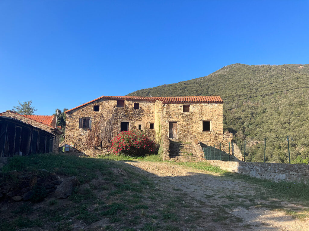 The small village Montalba d’Amélie